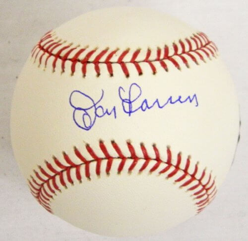 Don Larsen Signed Autographed MLB Baseball - LARBSB100 - Don Larsen Signed Autographed MLB Baseball product image