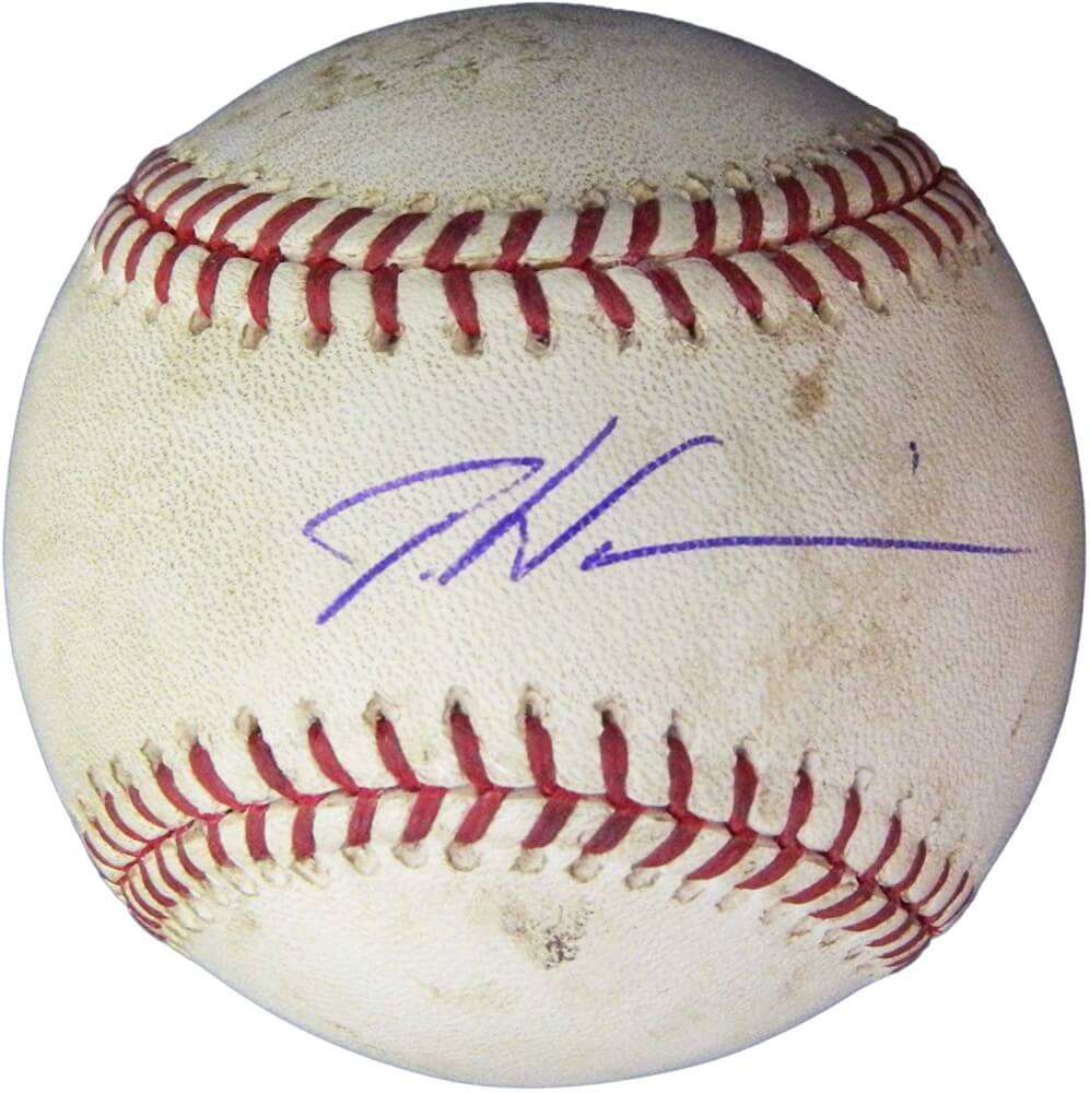 Dontrelle Willis Signed Rawlings Game Used 10-02-05 vs Atlanta Official MLB Baseball - WILBSB130 - Dontrelle Willis Signed Rawlings Game Used 10-02-05 vs Atlanta Official MLB Baseball product image