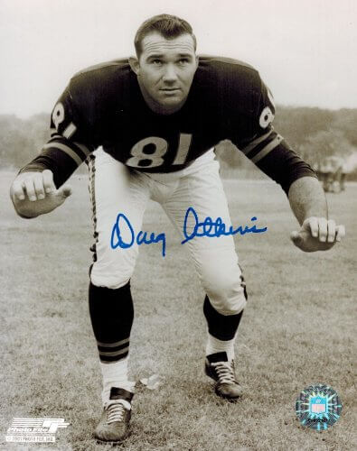 Doug Atkins Signed Autographed Bears B&W Action 8x10 Photo - ATK08P300 - Doug Atkins Signed Autographed Bears B&W Action 8x10 Photo product image