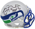 Kenny Easley Signed Seattle Seahawks Throwback Riddell Speed Mini Helmet w/HOF'17 - EASMIN303 - Kenny Easley Signed Seattle Seahawks Throwback Riddell Speed Mini Helmet w/HOF'17 product image