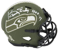 Kenny Easley Signed Seattle Seahawks Salute to Service Riddell Speed Mini Helmet w/HOF'17 - EASMIN304 - Kenny Easley Signed Seattle Seahawks Salute to Service Riddell Speed Mini Helmet w/HOF'17 product image