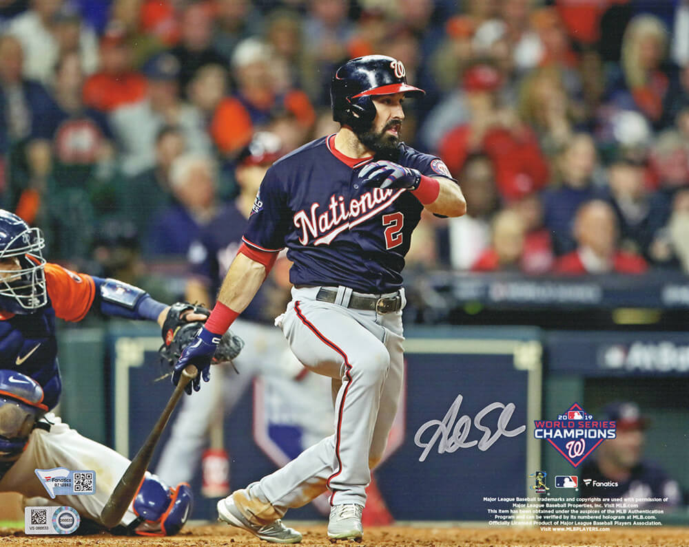 Adam Eaton Signed Washington Nations 2019 World Series 8x10 Photo (Fanatics) - EAT08P100 - Adam Eaton Signed Washington Nations 2019 World Series 8x10 Photo (Fanatics) product image