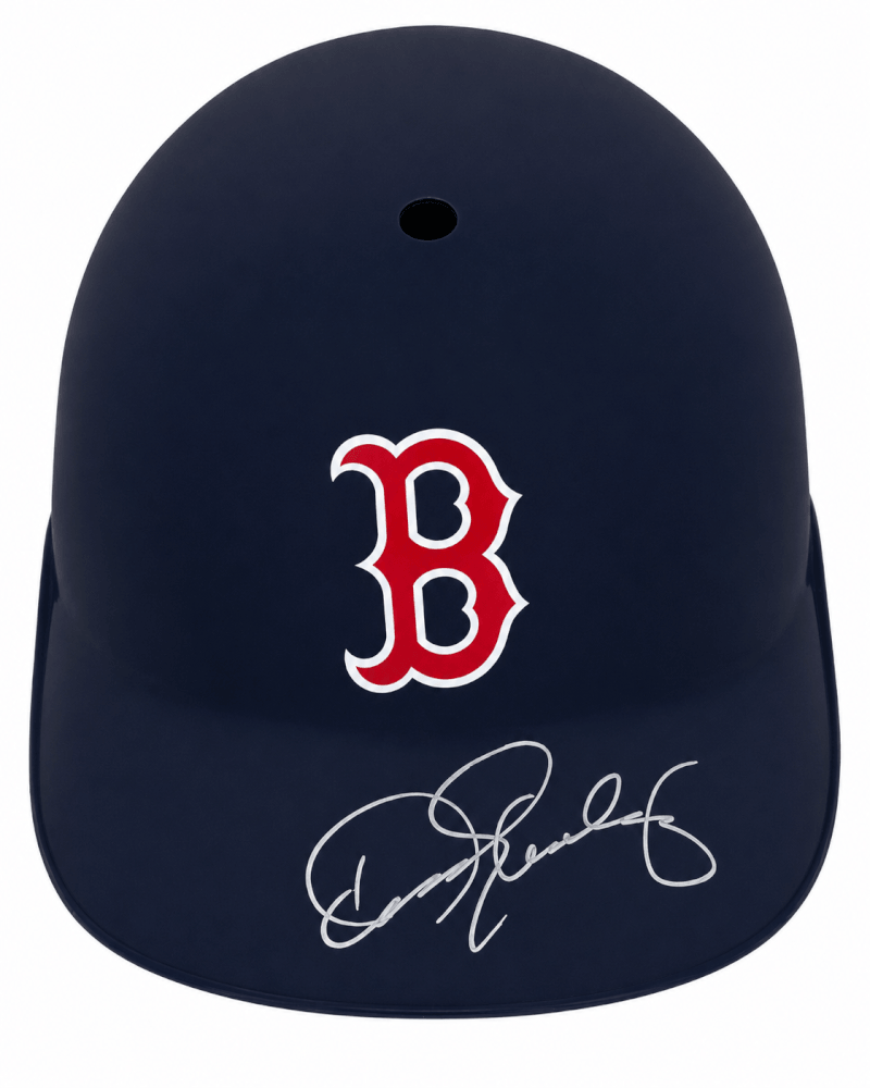 Dennis Eckerlsey Signed Boston Red Sox Souvenir Replica Batting Helmet - (Fanatics) - ECKBTH100 - Dennis Eckerlsey Signed Boston Red Sox Souvenir Replica Batting Helmet - (Fanatics) product image