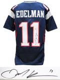 Julian Edelman Signed Navy Custom Football Jersey (Beckett) - EDEJRY300 - Julian Edelman Signed Navy Custom Football Jersey (Beckett) product image