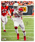 Chase Edmonds Signed Arizona Cardinals Action vs. Bengals 16x20 Photo - (Fanatics) - EDM16P300 - Chase Edmonds Signed Arizona Cardinals Action vs. Bengals 16x20 Photo - (Fanatics) product image