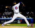 Carl Edwards Jr. Signed Chicago Cubs 2016 World Series Pitching Action 8x10 Photo - EDW08P100 - Carl Edwards Jr. Signed Chicago Cubs 2016 World Series Pitching Action 8x10 Photo product image
