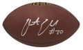 Austin Ekeler Signed Wilson Super Grip Full Size NFL Football - EKEFTB300 - Austin Ekeler Signed Wilson Super Grip Full Size NFL Football product image