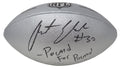 Austin Ekeler Signed Wilson Duke Silver Metallic NFL Full Size Replica Football w/Pound For Pound - EKEFTB302 - Austin Ekeler Signed Wilson Duke Silver Metallic NFL Full Size Replica Football w/Pound For Pound product image