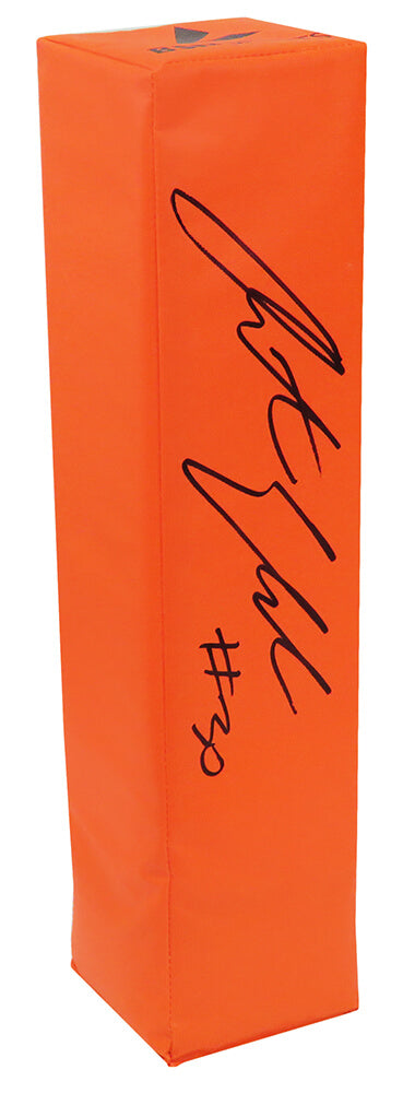 Austin Ekeler Signed BSN Orange Endzone Football Pylon - EKEPYL304 - Austin Ekeler Signed BSN Orange Endzone Football Pylon product image