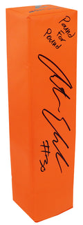 Austin Ekeler Signed BSN Orange Endzone Football Pylon w/Pound For Pound - EKEPYL305 - Austin Ekeler Signed BSN Orange Endzone Football Pylon w/Pound For Pound product image