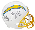 Austin Ekeler Signed Los Angeles Chargers Riddell Full Size Replica Helmet w/Pound For Pound - EKEREP301 - Austin Ekeler Signed Los Angeles Chargers Riddell Full Size Replica Helmet w/Pound For Pound product image