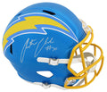 Austin Ekeler Signed Los Angeles Chargers FLASH Riddell Full Size Speed Replica Helmet - EKEREP308 - Austin Ekeler Signed Los Angeles Chargers FLASH Riddell Full Size Speed Replica Helmet product image