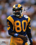 Henry Ellard Signed Los Angeles Rams Blue Jersey Close Up 8x10 Photo - ELL08P303 - Henry Ellard Signed Los Angeles Rams Blue Jersey Close Up 8x10 Photo product image