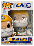 Henry Ellard Signed Los Angeles Rams SANTA Funko Pop Doll #278 - ELLFUN301 - Henry Ellard Signed Los Angeles Rams SANTA Funko Pop Doll #278 product image