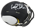 Carl Eller Signed Minnesota Vikings AMP Alternate Series Riddell Speed Mini Helmet - ELLMIN302 - Carl Eller Signed Minnesota Vikings AMP Alternate Series Riddell Speed Mini Helmet product image