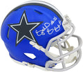 Ezekiel Elliott Signed Dallas Cowboys FLASH Riddell Speed Mini Helmet - ELLMIN322 - Ezekiel Elliott Signed Dallas Cowboys FLASH Riddell Speed Mini Helmet product image