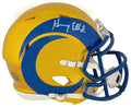 Henry Ellard Signed Los Angeles Rams FLASH Riddell Speed Mini Helmet - ELLMIN331 - Henry Ellard Signed Los Angeles Rams FLASH Riddell Speed Mini Helmet product image