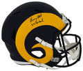 Henry Ellard Signed Los Angeles Rams Riddell Full Size Speed Replica Helmet w/3x Pro Bowl - ELLREP311 - Henry Ellard Signed Los Angeles Rams Riddell Full Size Speed Replica Helmet w/3x Pro Bowl product image