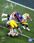 John Elway Signed Denver Broncos Super Bowl XXXII Helicopter HIt 8x10 Photo - ELW08P302 - John Elway Signed Denver Broncos Super Bowl XXXII Helicopter HIt 8x10 Photo product image