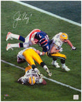 John Elway Signed Denver Broncos Super Bowl XXXII Helicopter HIt 16x20 Photo - ELW16P301 - John Elway Signed Denver Broncos Super Bowl XXXII Helicopter HIt 16x20 Photo product image