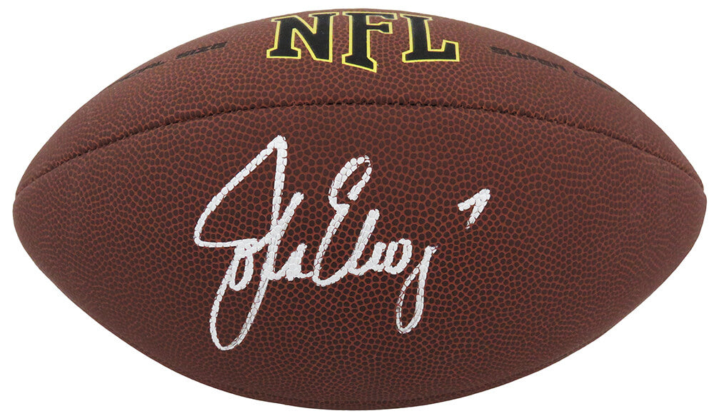 John Elway Signed Wilson Super Grip Full Size NFL Football - ELWFTB302 - John Elway Signed Wilson Super Grip Full Size NFL Football product image