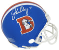 John Elway Signed Denver Broncos T/B 'D' Logo Riddell (VSR4) Mini Helmet - ELWMIN305 - John Elway Signed Denver Broncos T/B 'D' Logo Riddell (VSR4) Mini Helmet product image