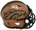John Elway Signed Denver Broncos Salute to Service 2023 Riddell Speed Mini Helmet - ELWMIN306 - John Elway Signed Denver Broncos Salute to Service 2023 Riddell Speed Mini Helmet product image
