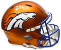 John Elway Signed Denver Broncos Blaze Riddell Full Size Replica Helmet - ELWREP301 - John Elway Signed Denver Broncos Blaze Riddell Full Size Replica Helmet product image