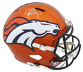 John Elway Signed Denver Broncos FLASH Riddell Full Size Speed Replica Helmet - ELWREP308 - John Elway Signed Denver Broncos FLASH Riddell Full Size Speed Replica Helmet product image