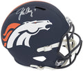 John Elway Signed Denver Broncos Riddell Full Size Speed Replica Helmet - ELWREP310 - John Elway Signed Denver Broncos Riddell Full Size Speed Replica Helmet product image