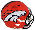 John Elway Signed Denver Broncos FLASH Riddell Full Size Speed Replica Helmet (In Black) - ELWREP311 - John Elway Signed Denver Broncos FLASH Riddell Full Size Speed Replica Helmet (In Black) product image