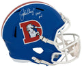 John Elway Signed Denver Broncos Throwback Riddell Full Size Speed Replica Helmet w/HOF'04 - ELWREP313 - John Elway Signed Denver Broncos Throwback Riddell Full Size Speed Replica Helmet w/HOF'04 product image