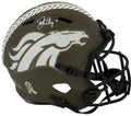John Elway Signed Denver Broncos SALUTE Riddell Full Size Speed Replica Helmet - ELWREP314 - John Elway Signed Denver Broncos SALUTE Riddell Full Size Speed Replica Helmet product image
