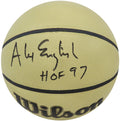 Alex English Signed Wilson Gold NBA Basketball w/HOF'97 - ENGBSK207 - Alex English Signed Wilson Gold NBA Basketball w/HOF'97 product image