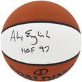 Alex English Signed Spalding White Panel Basketball w/HOF'97 - ENGBSK208 - Alex English Signed Spalding White Panel Basketball w/HOF'97 product image