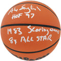 Alex English Signed Wilson Indoor/Outdoor NBA Basketball w/HOF'97, 8x All Star, 1983 Scoring Champ - ENGBSK209 - Alex English Signed Wilson Indoor/Outdoor NBA Basketball w/HOF'97, 8x All Star, 1983 Scoring Champ product image