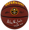 Alex English Signed Denver Nuggets Logo Wilson Alliance NBA Basketball w/HOF'97 - ENGBSK210 - Alex English Signed Denver Nuggets Logo Wilson Alliance NBA Basketball w/HOF'97 product image