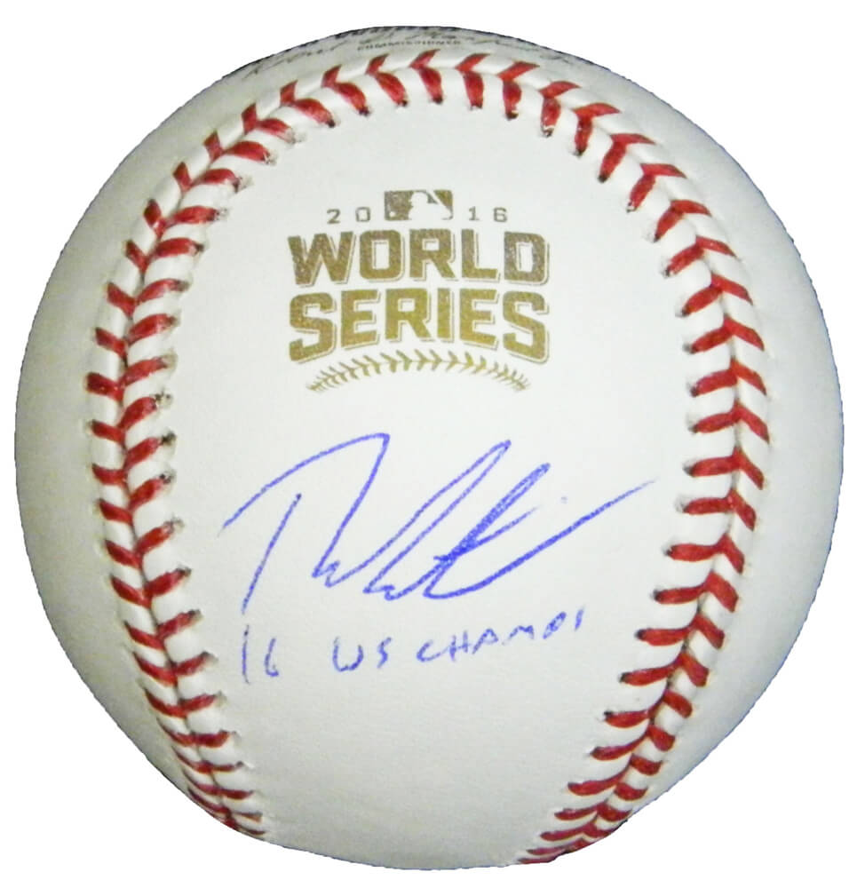 Theo Epstein Signed Rawlings Official 2016 World Series Baseball w/16 WS Champs - EPSBSB101 - Theo Epstein Signed Rawlings Official 2016 World Series Baseball w/16 WS Champs product image