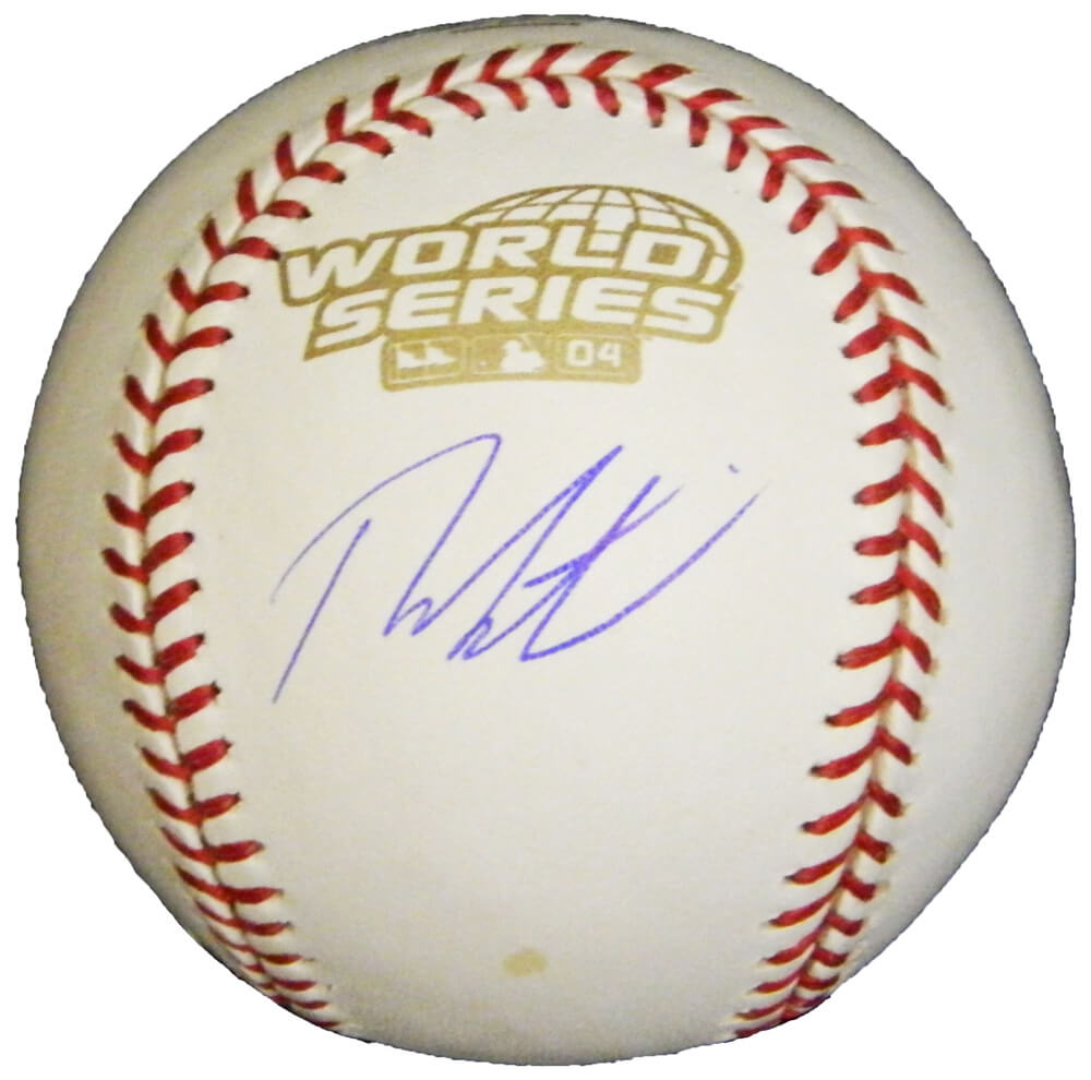 Theo Epstein Signed Rawlings Official 2004 World Series Baseball - EPSBSB103 - Theo Epstein Signed Rawlings Official 2004 World Series Baseball product image