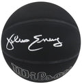 Julius Erving Signed Wilson I/O Black 75th Anniversary Logo NBA Basketball - ERVBSK210 - Julius Erving Signed Wilson I/O Black 75th Anniversary Logo NBA Basketball product image