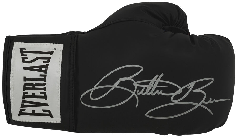 Eric 'Butterbean' Esch Signed Everlast Black Boxing Glove - ESCGLV501 - Eric 'Butterbean' Esch Signed Everlast Black Boxing Glove product image