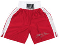 Eric 'Butterbean' Esch Signed Title Red With White Trim Boxing Trunks - ESCTRU500 - Eric 'Butterbean' Esch Signed Title Red With White Trim Boxing Trunks product image