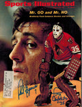 Tony Esposito & Phil Esposito Signed Blackhawks - Bruins 3/29/71 Sports Illustrated Magazine - ESPMAG403 - Tony Esposito & Phil Esposito Signed Blackhawks - Bruins 3/29/71 Sports Illustrated Magazine product image