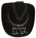 Emilio Estevez Signed Bullhide Billy The Kid Gunfighters Collection Black Cowboy Hat w/Billy The Kid - ESTHAT500 - Emilio Estevez Signed Bullhide Billy The Kid Gunfighters Collection Black Cowboy Hat w/Billy The Kid product image