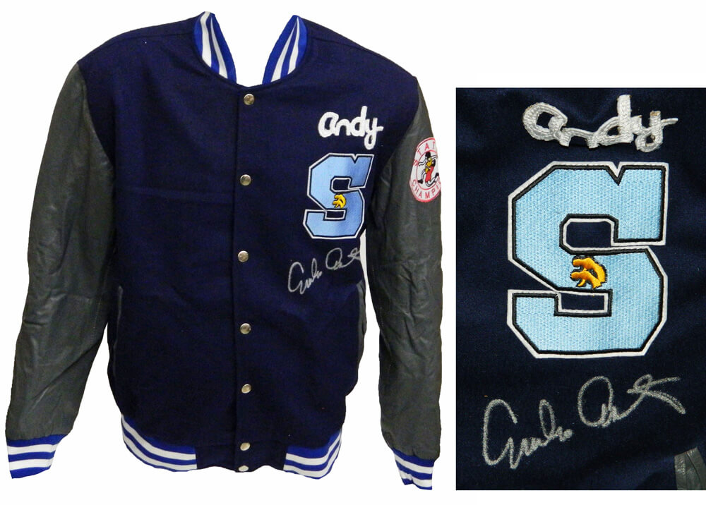 Emilio Estevez Signed Breakfast Club Andrew The Athlete Jacket - ESTJRY505 - Emilio Estevez Signed Breakfast Club Andrew The Athlete Jacket product image