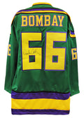 Emilio Estevez Signed Bombay Green Custom Hockey Jersey - ESTJRY509 - Emilio Estevez Signed Bombay Green Custom Hockey Jersey product image
