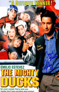 Emilio Estevez Signed The Mighty Ducks 11x17 Movie Poster w/Coach Bombay - ESTPST504 - Emilio Estevez Signed The Mighty Ducks 11x17 Movie Poster w/Coach Bombay product image