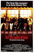 Emilio Estevez Signed St. Elmo's Fire 11x17 Movie Poster - ESTPST513 - Emilio Estevez Signed St. Elmo's Fire 11x17 Movie Poster product image