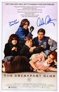 Emilio Estevez & Judd Nelson Dual Signed The Breakfast Club 11x17 Movie Poster - ESTPST520 - Emilio Estevez & Judd Nelson Dual Signed The Breakfast Club 11x17 Movie Poster product image