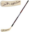Emilio Estevez Signed Franklin Power Fusion Black & White 48 Inch Full Size Hockey Stick w/Mighty Ducks - ESTSTK401 - Emilio Estevez Signed Franklin Power Fusion Black & White 48 Inch Full Size Hockey Stick w/Mighty Ducks product image
